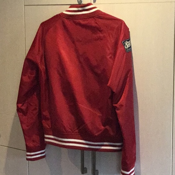 SUPERDRY LIMITED EDITION SATIN BASEBALL JACKET - Picture 4 of 4